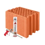 Pustak ceramiczny Porotherm 25 Dryfix szlifowany